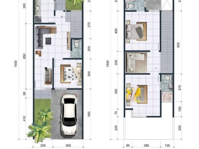 New Minimalis 2 Lantai Daerah Rungkut Dekat UPN
