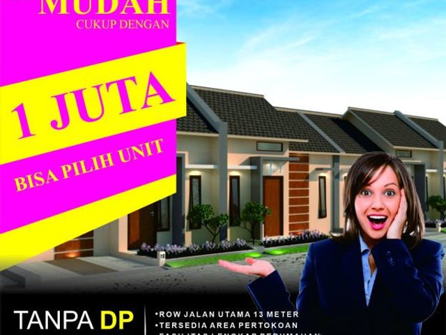 Rumah Dijual di Malang dekat Kota Tanpa DP
