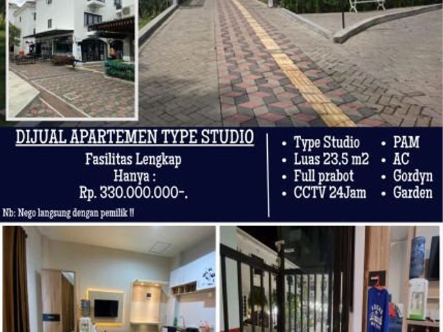 DIJUAL APARTEMENT TERMURAH DIJEMBER