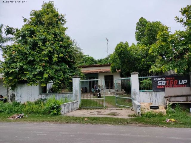 Rumah di M. Sudiro Tuban, Nol Jalan Raya, Hadap Timur