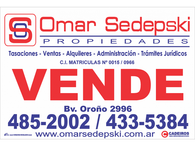 Gral. Mosconi 3700 (Barrio Acindar)