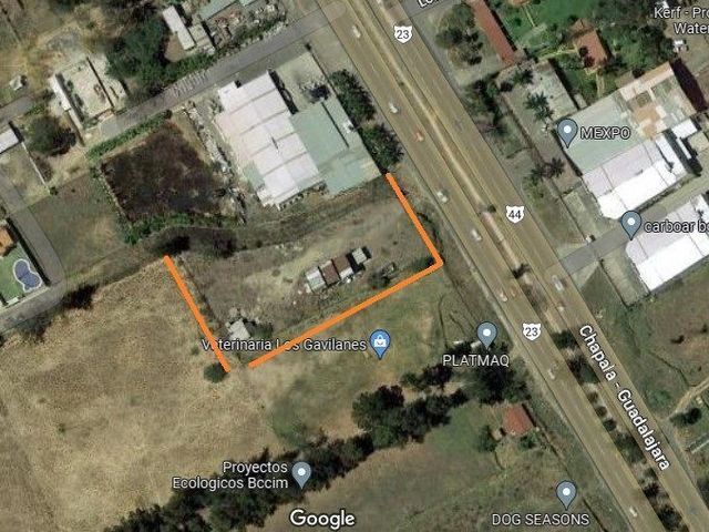 TERRENO EN VENTA EN CARRETERA A CHAPALA, CERCA DE LA CALERA