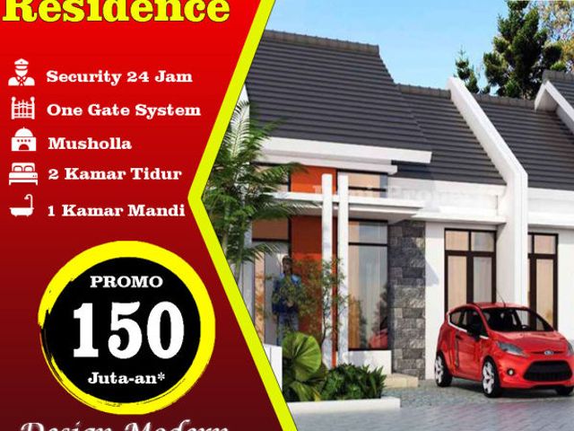 Rumah murah minimalis di Khayra Reseince Tumpang