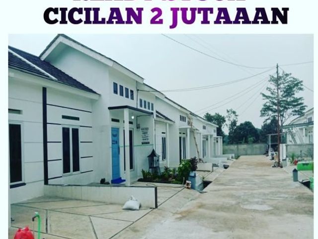 rumah masih asri sejuk cicilan 2 jutaan tanpa dp
