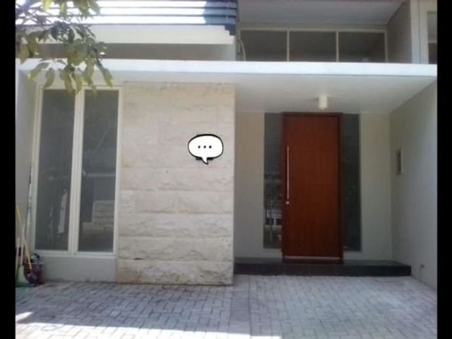 rumah baru Gress minimalis Nortwest Park Hadap Selatan