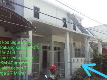 Rumah Kos Siap Huni Kawasan Kampus Daerah Sigura-gura Malang