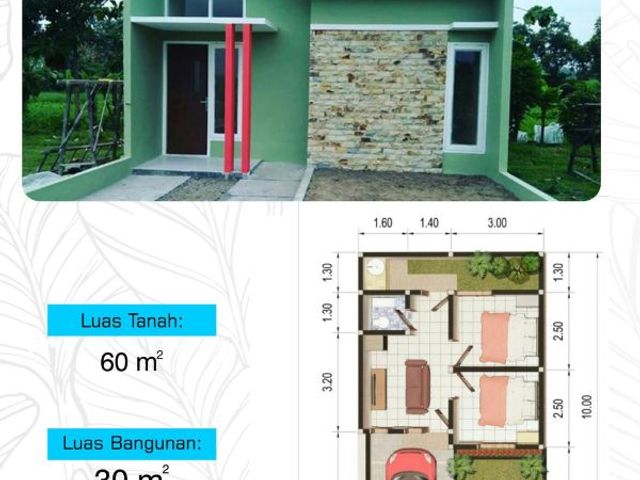 TINGGAL 2 UNIT SIAP HUNI RUMAH TYPE 30
