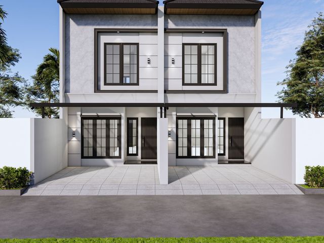 Dv03 Jual Rumah 2 Lantai Baru di Surabaya Wisma Mukti