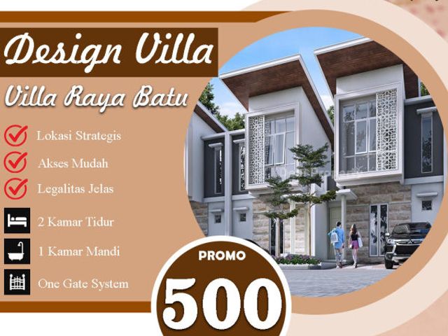Rumah murah minimalis di Villa Rayya Batu