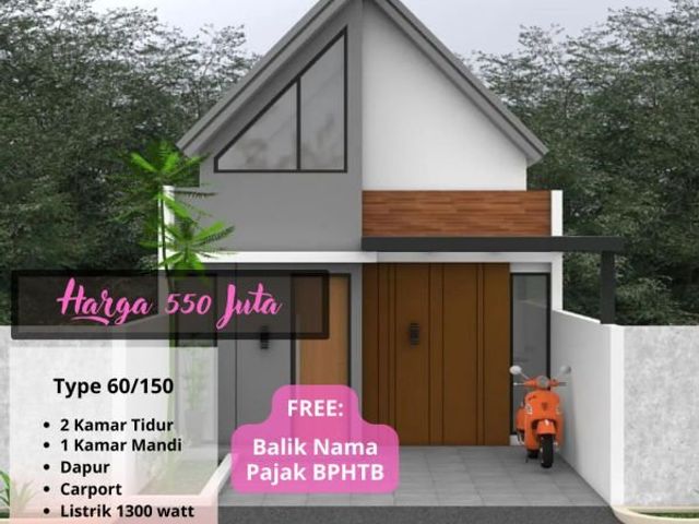 Dijual Rumah Baru Siap Bangun Lokasi Strategis di Kudus