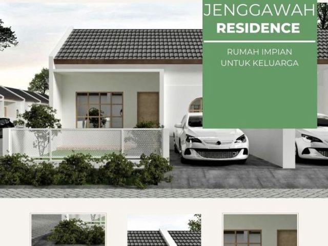 RUMAH INDEN DEKAT JL UTAMA JENGGAWAH