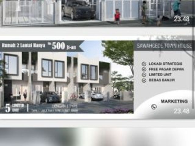 DiJual Rumah Kedurus Sawah Gede Surabaya