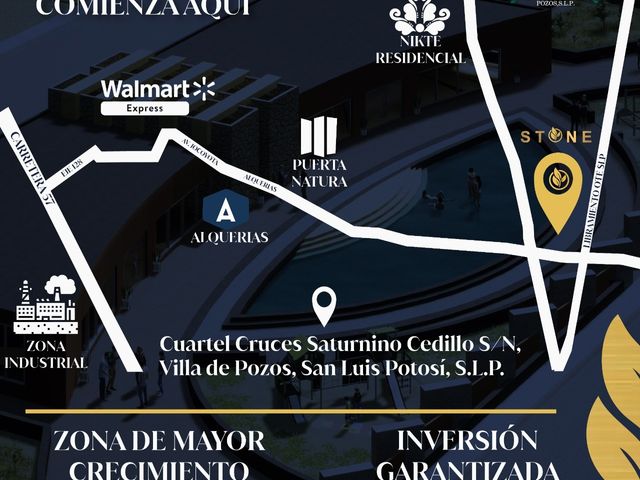 LOTES RESIDENCIALES EN VENTA EN VILLA DE POZOS.