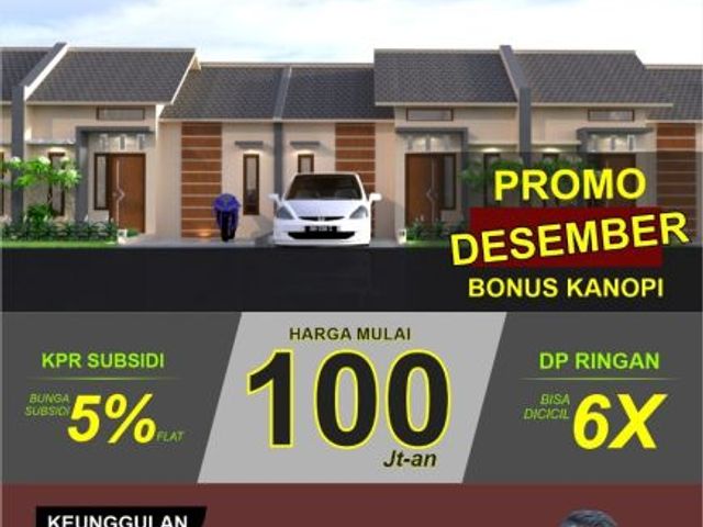 Rumah subsidi murah SSB bunga 5%