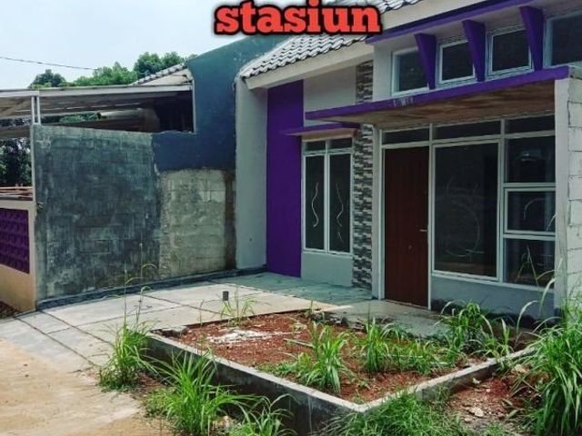 Rumah deket tol dan stasiun di tonjong tajur halang