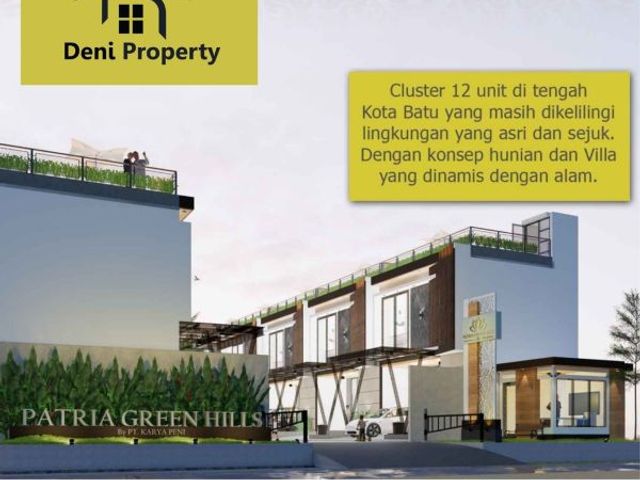 Rumah Villa 2 Lantai dekat Wisata Batu