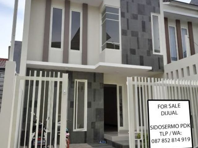 Rumah Baru Sidosermo PDK dkt Margorejo Prapen Jemursari Tenggilis A Yani