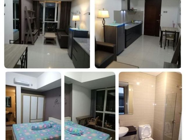 Apartemen Marvel City, Full Furnish, View pool city Hadap selatan