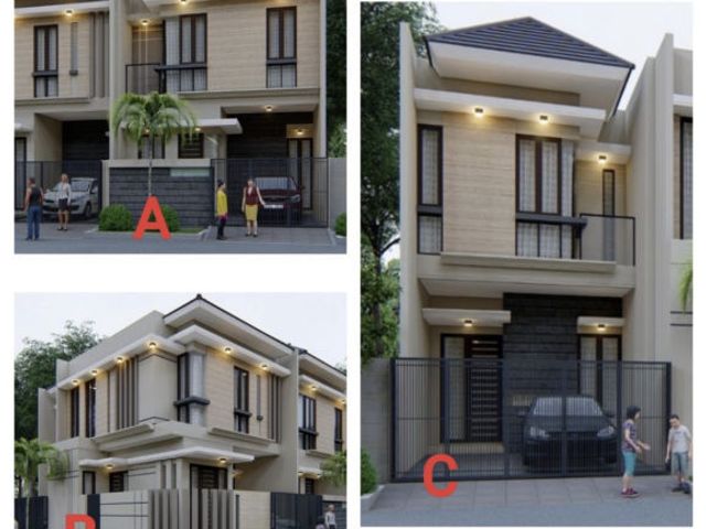 Rumah murah new istimewa di pondok Candra Surabaya