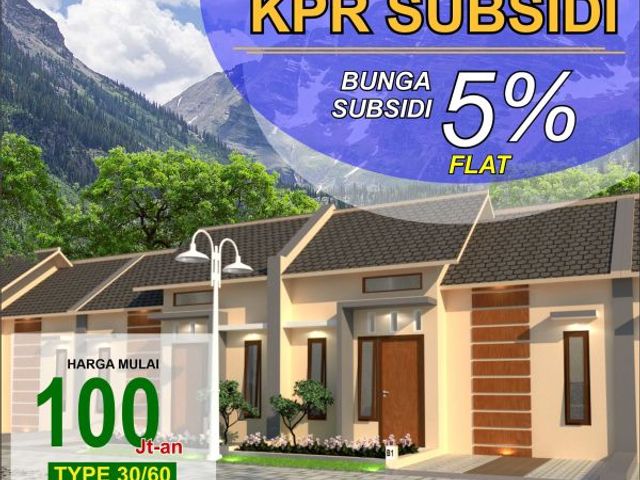 rumah cluster murah cicilan 1 juta flat 15 tahun