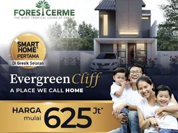 Rumah 2 Lantai Free Smarthome di Forest Cerme Dekat Tol