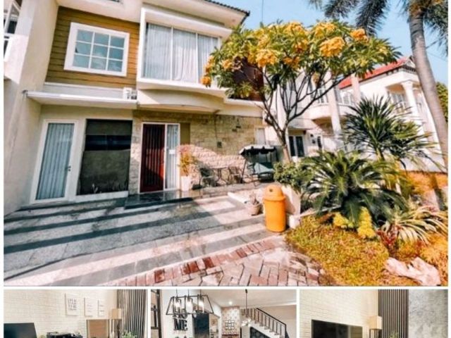 Rumah Cantik full Furnish Moderen Pusat Kota Sidoarjo