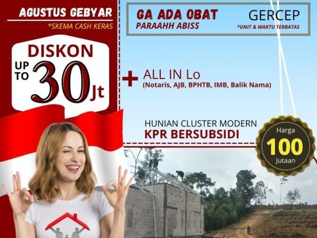 Perumahan Cluster Bersubsidi