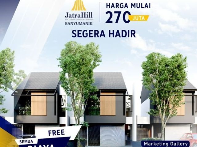 Rumah Murah 2lantai Dekat Tol Banyumanik