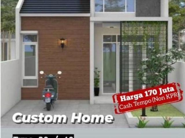 Dijual Rumah Pesan Bangun Lokasi Ngembal Desain Minimalis