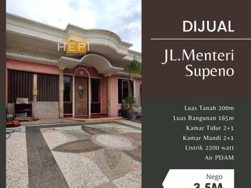 Rumah dijual di jln Menteri Supeno Semarang
