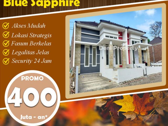 Rumah daerah kampus di Blue Sapphire Residence Dau
