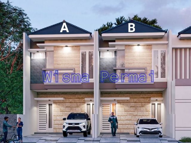 New Gress 2 Lantai Termurah di Wisma Permai Dekat Galaxy Mall