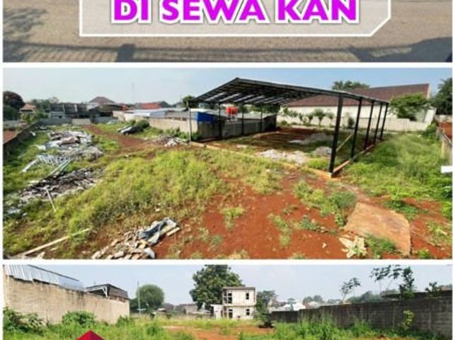 Lahan Pinggir Jalan Besar Di Daerah Bekasi Dekat Gudang Industri Cocok Untuk Pabrik, Bebas Banjir