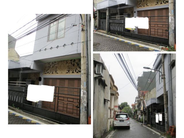 Rumah 2 lantai di permata jambangan surabaya