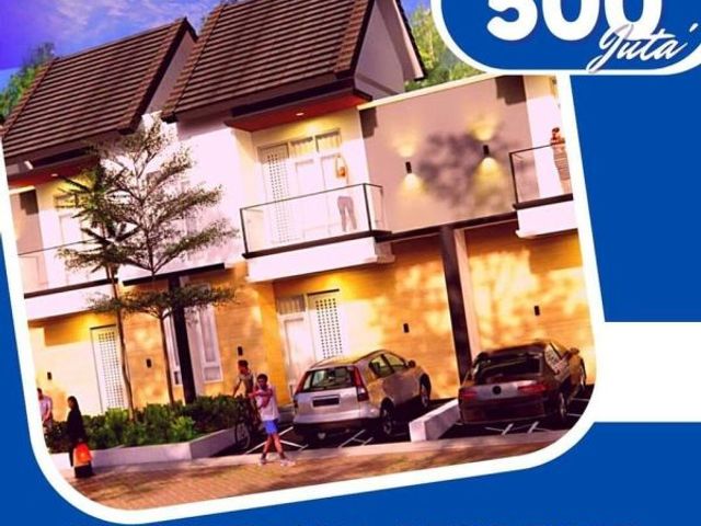 Rumah mewah 2 lantai lokasi sangat strategis dekat Pintu Tol