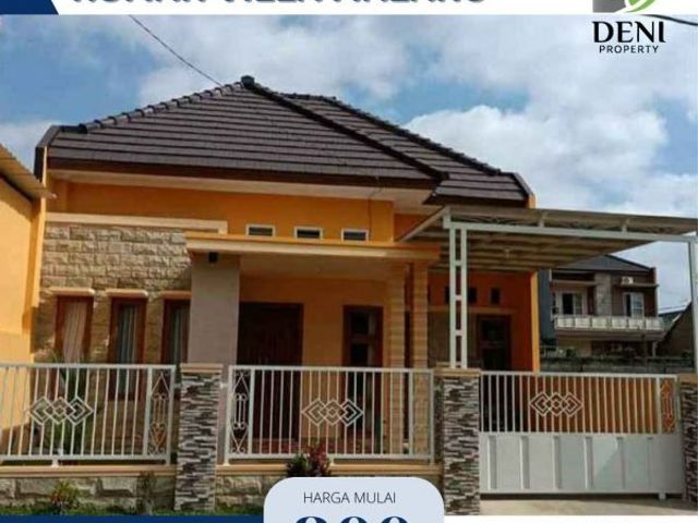 Rumah modern lokasi strategis dekat RS Wava Husada