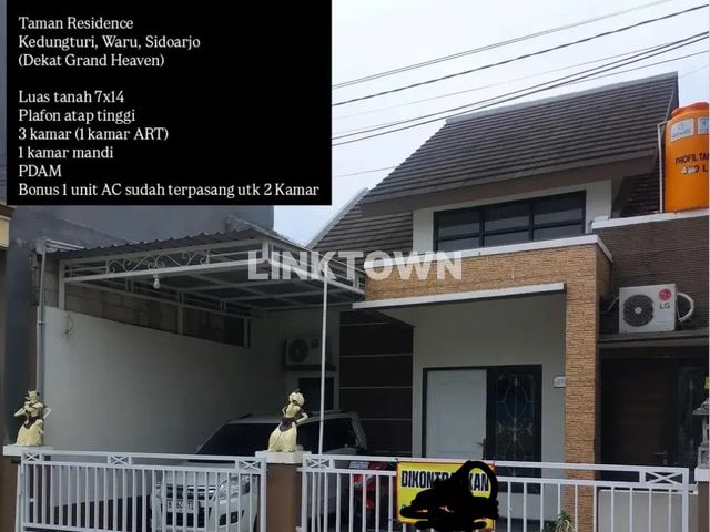 Disewakan Sangat Murah Rumah Siap Huni di Taman Residence Kedung Turi