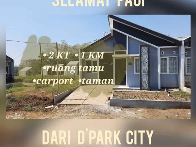 2 KT 1 Kamar Mandi Rumah