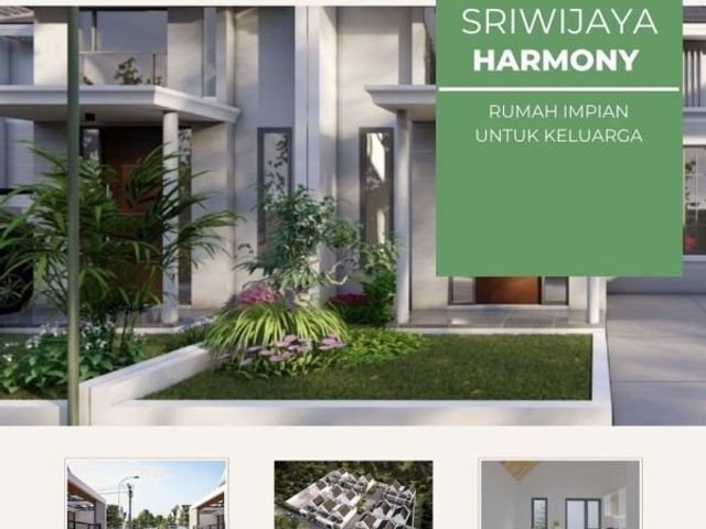 CLuster Sriwijaya pagar tembok full keliling. Harga terjangkau