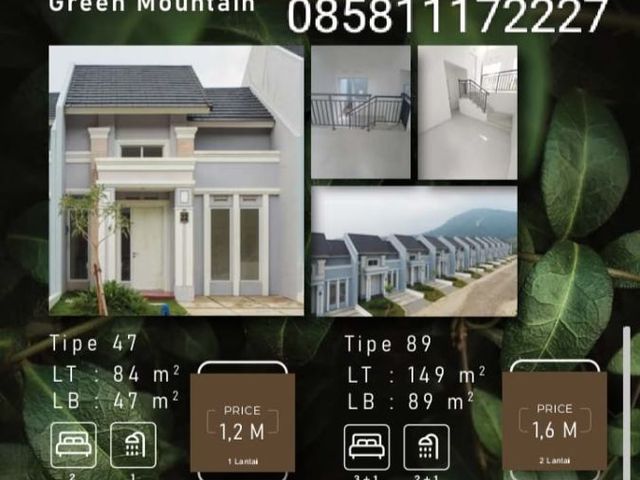 Rumah Baru Harga Spesial Sentul City