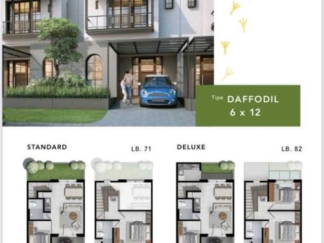 RUMAH GRAHA NATURA tipe DAFFODIL