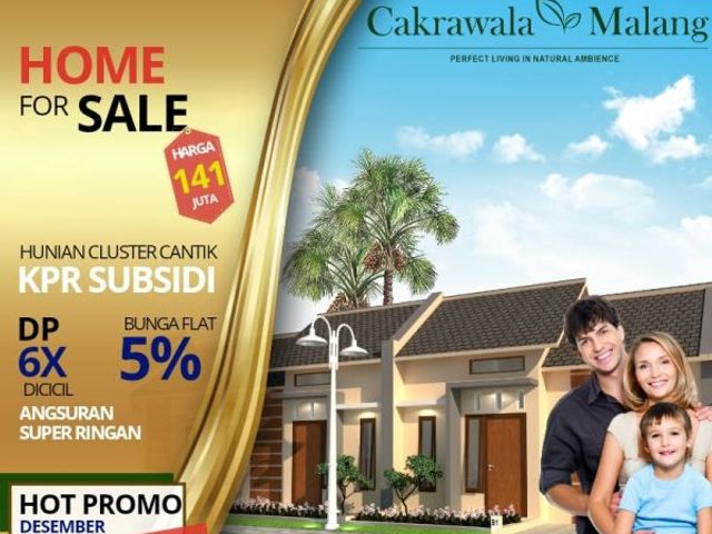 Rumah subsidi murah pinggir kota