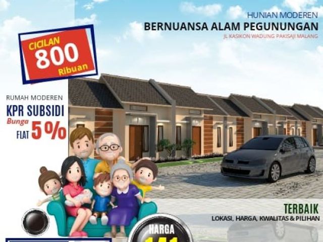 Tanah kavling murah SHM Split MALANG
