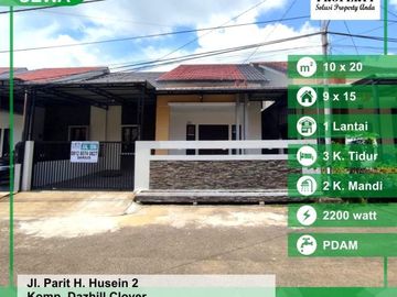 Rumah Komplek Danzhill Clover, Parit Haji Husein 2, Pontianak, Kalimantan Barat