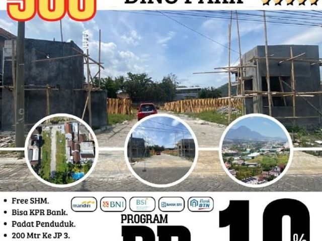 MODERN BATU MOJOREJO JUNREJO DINO PARK 2 LANTAI 500 JUTAAN