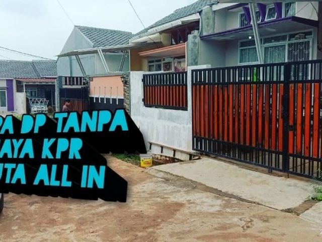 Rumah murah di bogor deket tol dan stasiun tanpa dp