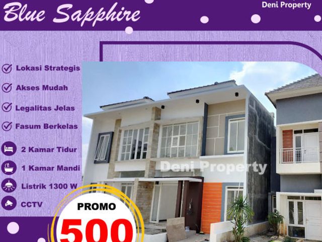 Rumah murah minimalis di Blue Sapphire Residence Dau