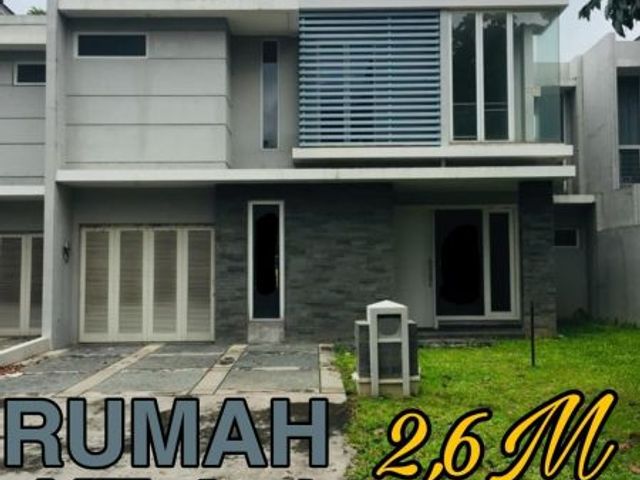 Dijual Rumah Modern Bagus 2,6M di Suvarna Sutera