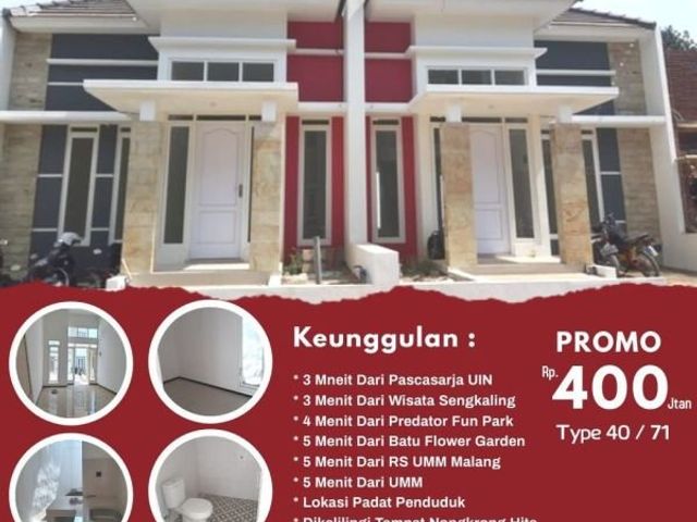 Modern Blue Saphire Rumah Baru di Dau Malang 400 Jutaan