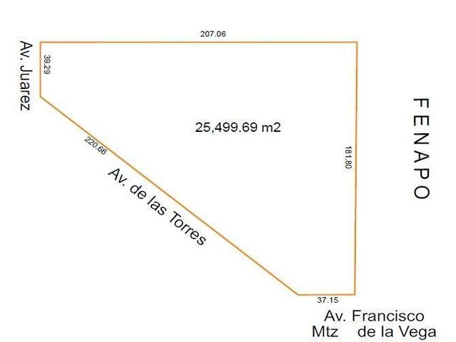 Venta de Terreno en Calzada de Guadalupe
